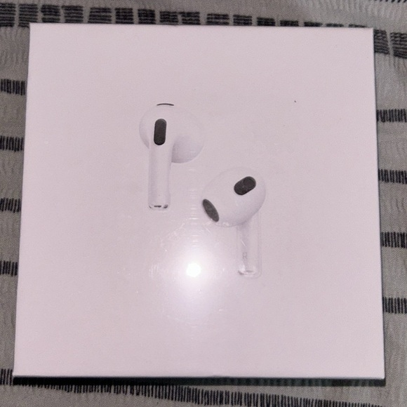 Apple AirPods Pro Box with White Design Brand new with plastic still!